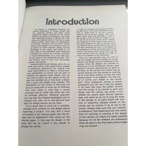 Geometric Needlepoint Designs: 1975 - Picture 8 of 8